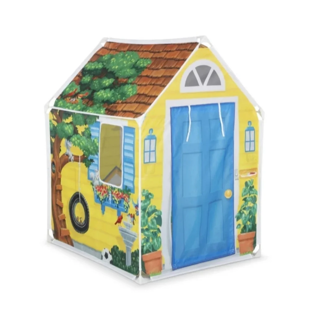 Melissa and Doug Cozy Cottage Play Tent NWT